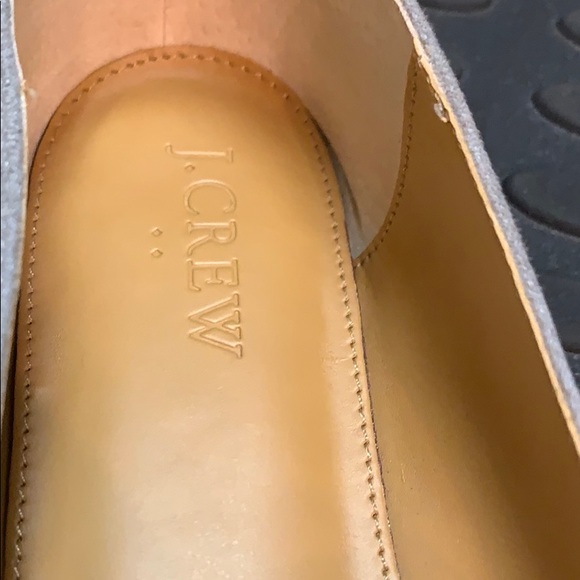 J.Crew Gray suede Flats with tassels - Picture 5 of 6